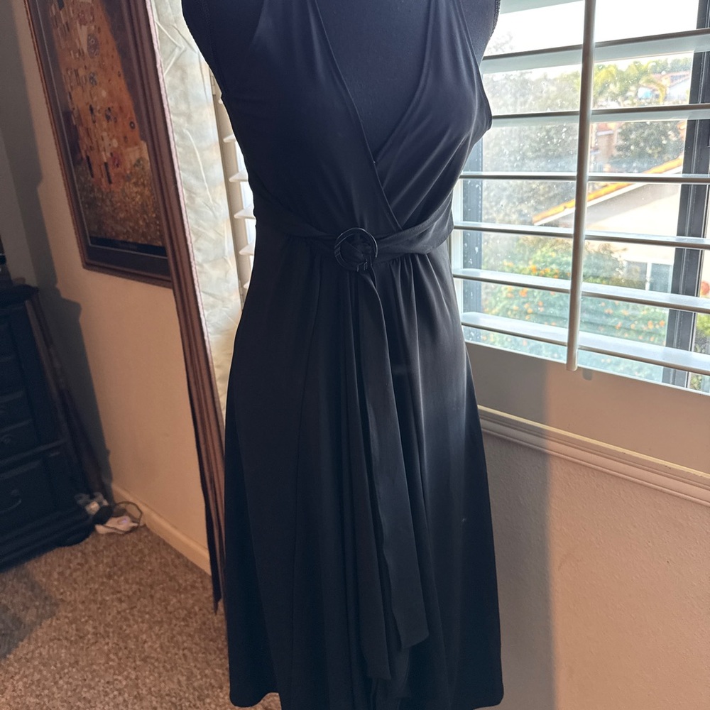Michael Kors Black Midi Dress